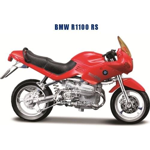 Maisto 1:18 New BMW R1100 RS Latte Moto Car R1200 GS original authorized simulation alloy motorcycle model toy car Collecting