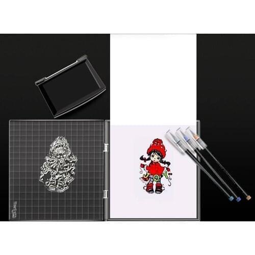 New DIY Acrylic Stamping Tool Perfect Positioning Stamping Clear Stamps Scrapbook Craft Stamp Folding Plate 16x16cm Stamp