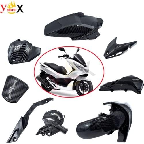 PCX150 Motorcycle Fairing Tank Side Panel Sprocket Gear Chain Cover Protection Fender Air Filter Guard For HONDA PCX150 2019-21