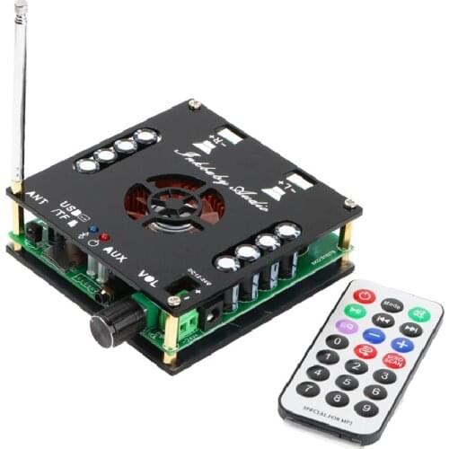 SOTAMIA TDA7498E Power Amplifier Board Bluetooth-compatible Sound Amplifier Stereo Amplificador 160Wx2 With USB TF Aux FM