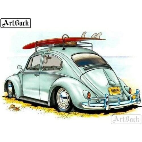 ArtBack full square drill 5d diy diamond painting car handmade crafts 3d diamond embroidery mosaic home decoration ARC38