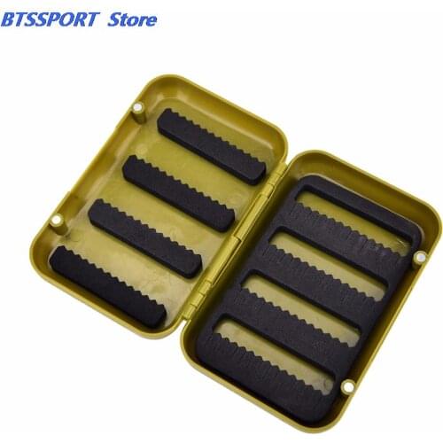 Sale Waterproof Fishing Tackle Boxes Double Sides Foam Fly Fishing Lure Bait Hook Tackle Storage Case