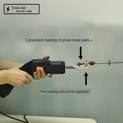 Hand-Held Induction Heating Gun Small Power Portable High-frequency Induction Heater