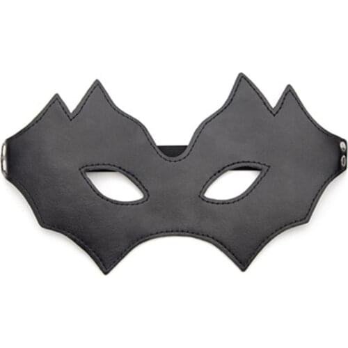 Sex mask SM alternative Wolf face mask performance couples sex mask Leather Blindfold leather blindfold sexy toy bondage mask
