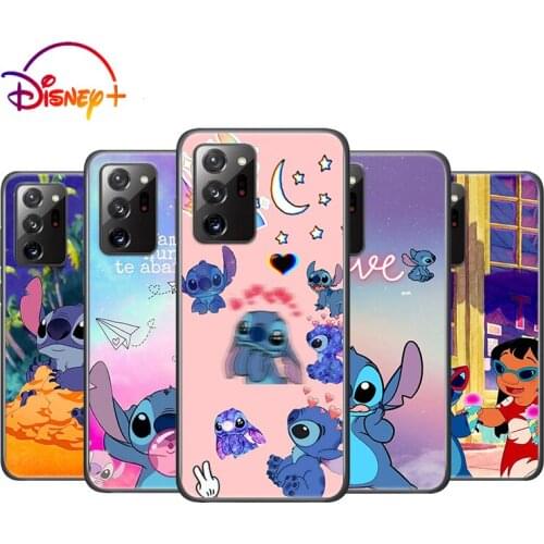 Stitch Little Monster For Samsung Note 20 10 8 9 M02 M31 S M60S M40 M30 M21 M20 M10S M01 M62 F62 Ultra Pro Plus Phone Case