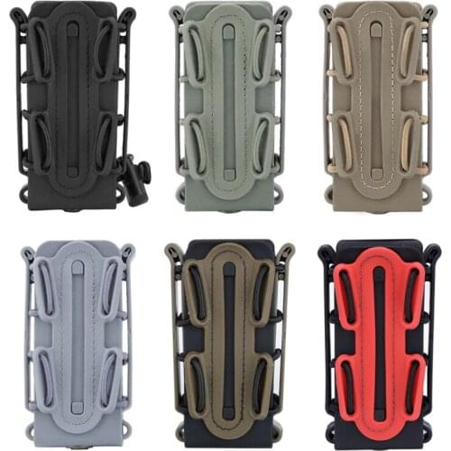 Magazine Carrier Vest Holster Bag Tactical Magazine Pouches Military Belt Pouch Soft Shell Carrier Bag with Belt Clip