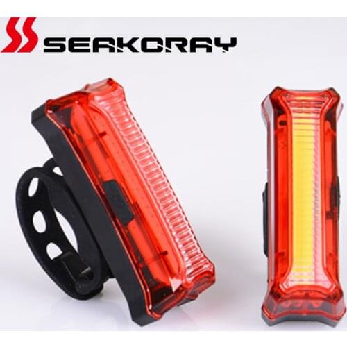 Bicycle Light Tail Light Bike Taillight Waterproof USB Rechargeable Cycling LED Tail Light Tail-lamp