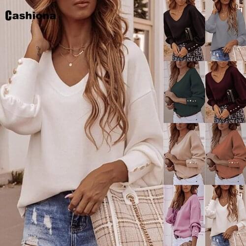 Plus size 3xl Women Casual T-shirt Solid Color Patchwork V-neck Loose Womens Clothing 2020 Spring Autumn New Tees Top Femme