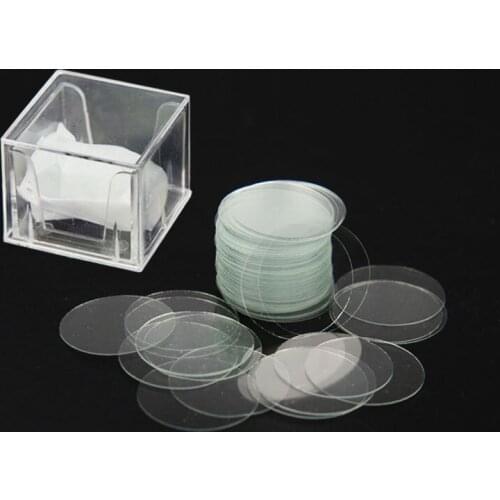 31mm 32mm Round Microscope Glass Slide Cover Slips Blank Slides Coverslip Thickness 0.13 - 0.17mm 10 Box 1000pcs