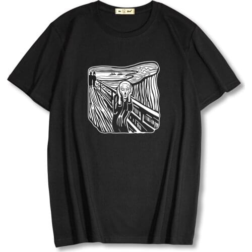 100% Cotton Short Sleeve men T shirt Casual summer o-neck men tshirt loose Mens clothing Tops male cool mens tee shirts