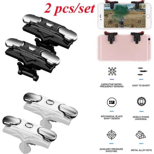 3 Types 1 Pair Mobile Gamepad S02/D9 Joystick Sensitive Shoot Fire Button Key Controller Universal Phone Accessory