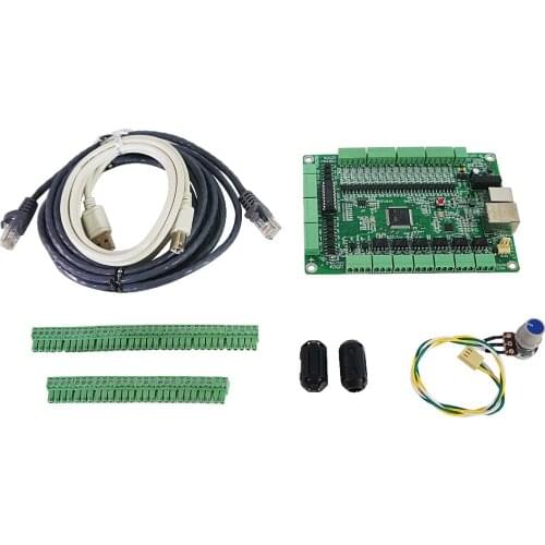 CNC Mach3 6axis USB/ETHERNET 2in 1 Dual Interface 6-Axis Motion Board EDG381-USBETH3
