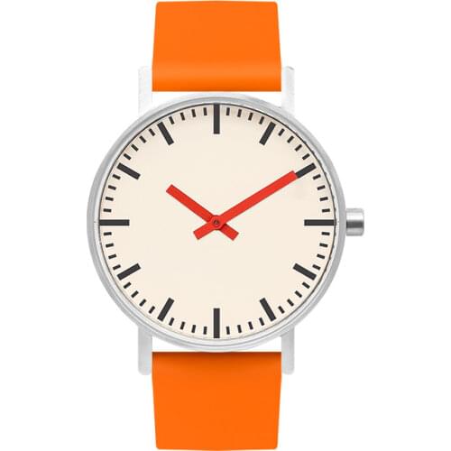 Bauhaus Watch Color Strap Trendy Male Female Student Minimalist Design Waterproof Watch