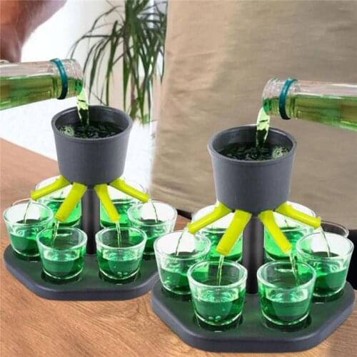 Wine Dispenser Holder Caddy Liquor Dispenser Portable Party Pour Dispensers Bar Accessories Drinking Games Wine Dispenser