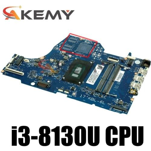 L22737-001 For HP 17-BY 17-BY0061ST Laptop MOTHERBOARD UMA i3-8130U L22737-601 Components for Notebook