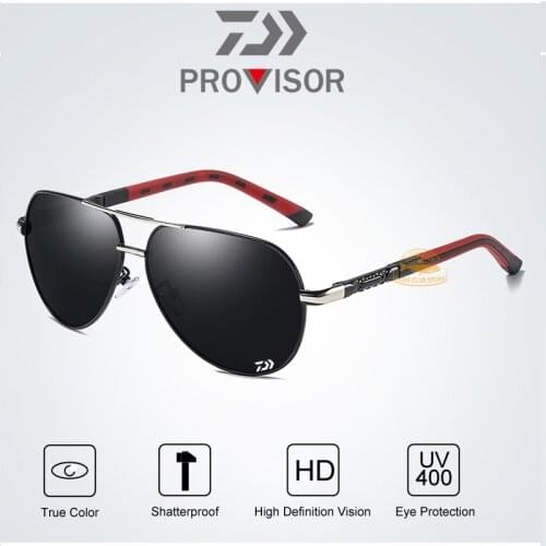 2020 DAIWA Mens Anti-ultraviolet Colorful Film Fishing Glasses Outdoor Sports Beach Travel Fashion Fishing Polarized Sunglasses