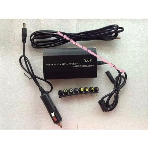 Flashcolor New Multifunctional 100w usb laptop car-charger adapter for laptop /notebook /Mobile Phone Universal Power charger