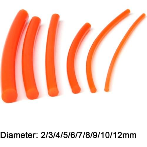 Polyurethane Conveyor Belts Diameter 2/3/4/5/6/7/8/9/10/12mm PU Round Drive Belt Meltable Cord