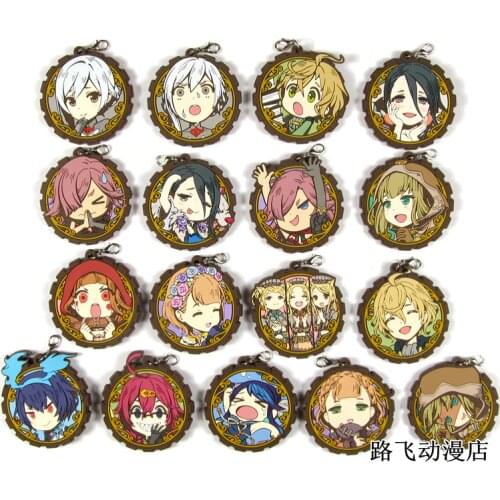 SINoALICE Original Japanese anime rubber mobile phone charms keychain strap