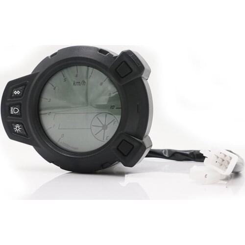 10000RMP LCD Motorcycle Instruments 7 Color Motocycle Speedometer Tachometer Accessories for Yamaha Zuma MBK X125 YW125