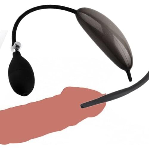 Urethral Plug pump Butt Plug Masturbation Inertia Extra Large Inflatable Penis Plug Massager Adult Products Sex Toys For Couple