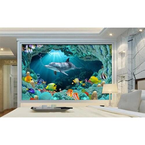 3d huge mural papel de parede water through cave for bedroom & sofa tv wallpaper murals wallpapers