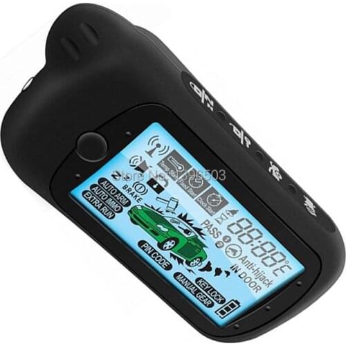 Wholesale Z5 Car Remote Control For Russian Version Tomahawk Z5 Z3 lcd remote two way car alarm system