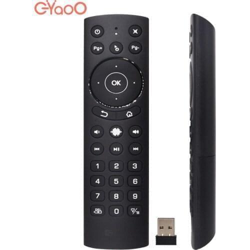G20S PRO X96 MAX+ Backlit Wireless Air Mouse 2.4G Learning Google Assistant Voice Gyroscope IR Android TV BOX