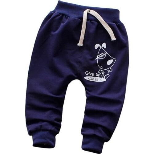 Spring & Autumn New Cotton Cartoon Cute Pattern Baby Pants 0- 3 Baby Korea Harem Boys pants Girls pants