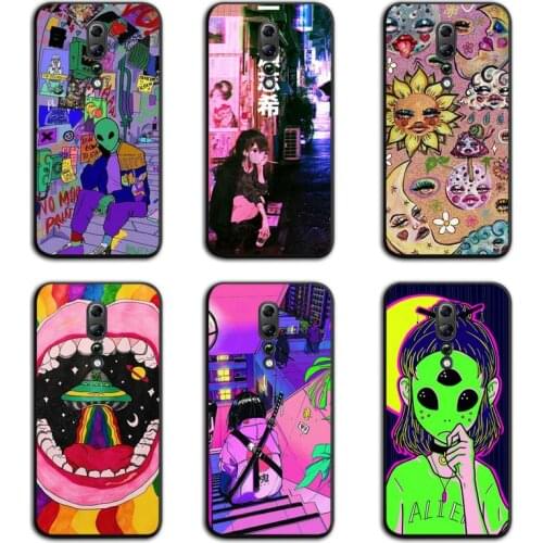 Indie Aesthetic Phone Case For Oppo A5 A9 2020 Reno2 z Renoace 3pro A73S A71 F11