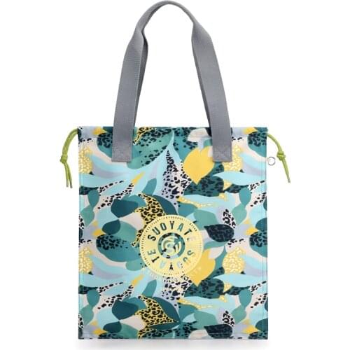 Fashion Casual Women Drawstring Bag High Quality Durable Fabric Female Handbag Prettry Style Girls Shoulder Bag Shopping Bag SAC