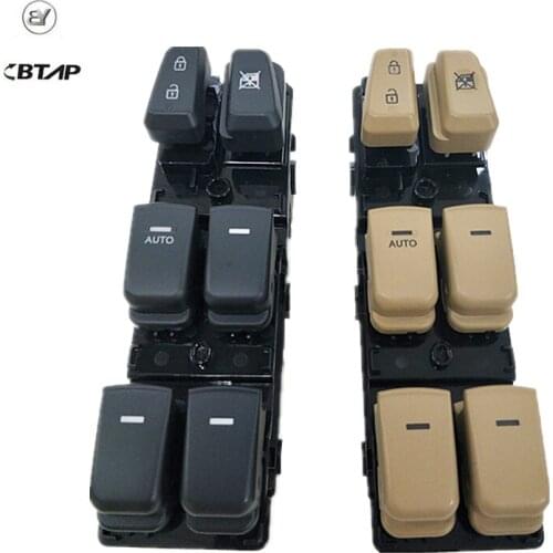 BTAP New Black & Beige Electric Power Window Switch For Hyundai Sonata 2011-2014 93570-3S000RY 93570 3S000RY 935703S000RY