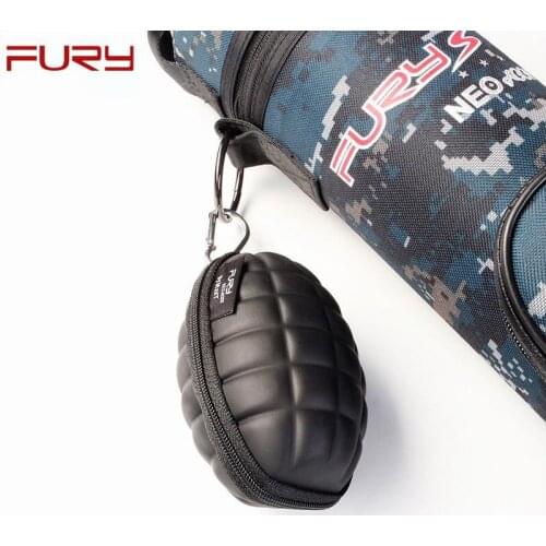 Original Fury Creative Storage Box Storing Tips Chalks Small Convenience Easy to Carry Case Anti-lost Artifact Billiards Pendant