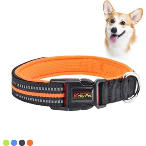 4 Colors Adjustbale Dog Leash Reflective Dog Training Supplies High Quality Nylon for Large Medium Small Dog Collar dog Products