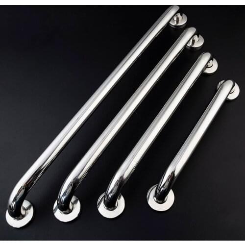 Stainless Steel Bathroom Shower Hand Grip Safety Toilet Rail Bar Handle Towel Rack Elders Handle Armrest Hand Rail Supports