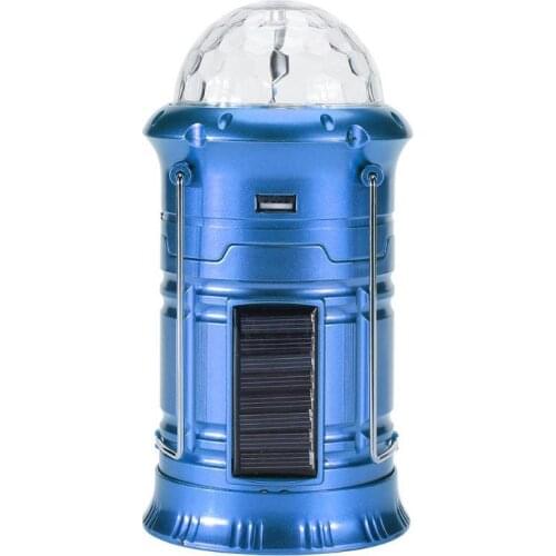 Solar LED Camping light flame disco party karaoke party camping emergency light failure foldable portable Led Flashlight lantern