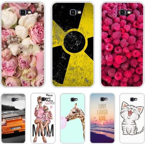 Dark For Various Style Colorful Phone Case For Samsung Galaxy J7 Prime Case Cover funda For Samsung J7 Prime On7 2016 5.5" +Gift