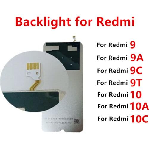 Redmi9A Back Light For Xiaomi Redmi 9A Backlights Replace Repair LCD Display Light Film Screen Light Guide Cardboard