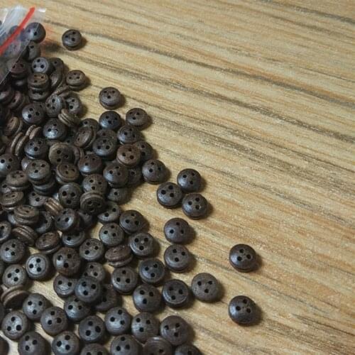 8 MM 3 eyes Deadeyes Pulley Accessories for Wooden Ship Model Kits-20 pcs