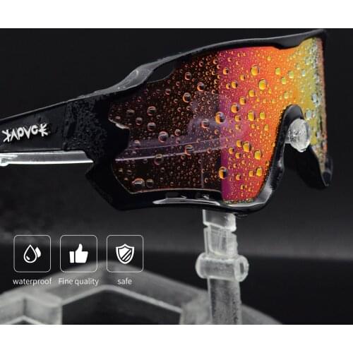 2021 Brand Polarized Skiing eyewear Outdoor Sport Sunglasses Goggles Mountain Bike Glasses Mens Women Cycling Eyewear 5lens