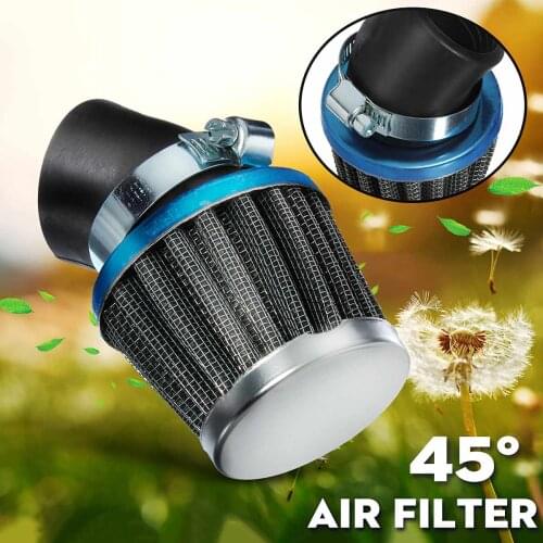 45° Motorcycle Mushroom Air Filter For CT70 ATC70 C70 ATC90 ATC110 CT110 CT125 ST90 SL90 TRX90 33-36mm