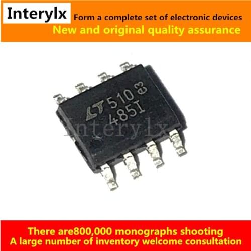5PCS 100% NEW LTC485CS8 LTC485IS8 LTC485 SOP8 RS485 Transceiver Chip