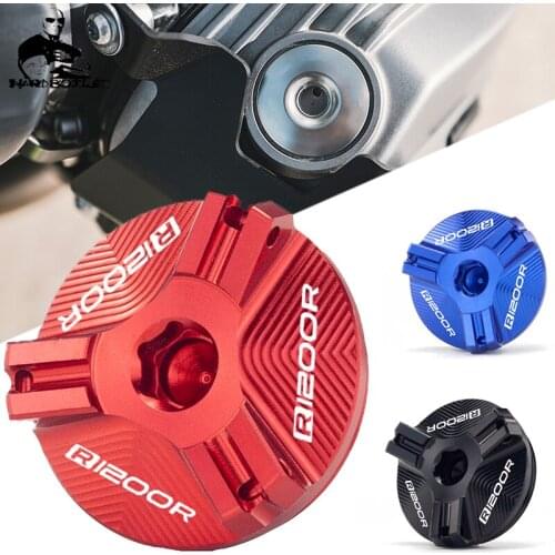 Motorcycle Aluminum Fuel Gas Cap Oil Tank Cover For BMW R1200R 2010-2014 R 1200R LC Moto CNC Oil Filler Cap Plug