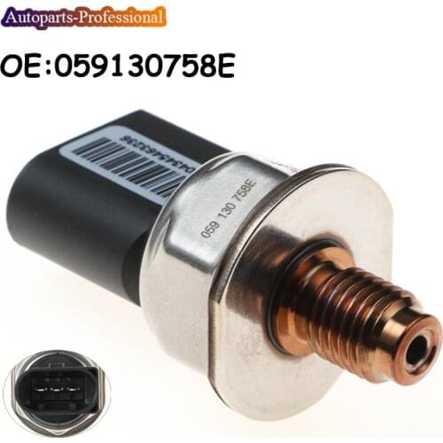 Car Auto accessorie New Fuel Rail Pressure Sensor For Audi Q7 A4 S4 A5 S5 A6 S6 A8 S8 4.2 059130758E 55PP09-01 55PP07-02