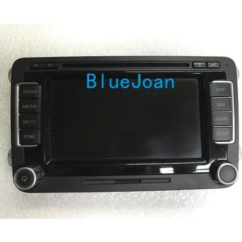 Free DHL/EMS Original 6.5" LCD display Panel with touch screen complete faceplate for VW RNS510 car GPS navigation audio systems