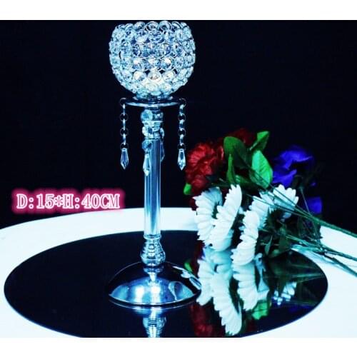 Free Shipping 40cm(H) candle holder wedding centerpiece table decoraion 20pcs/lot