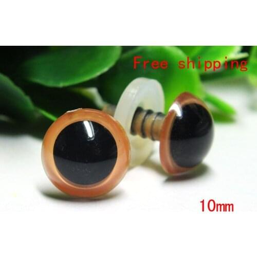 Free shipping!! 50pcs/lot High quality, smooth and bright complexion color safety toy eyes
