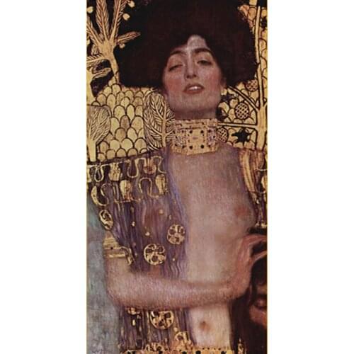 Free shipping high quality reproduction oil painting of Gustav Klimt modern art