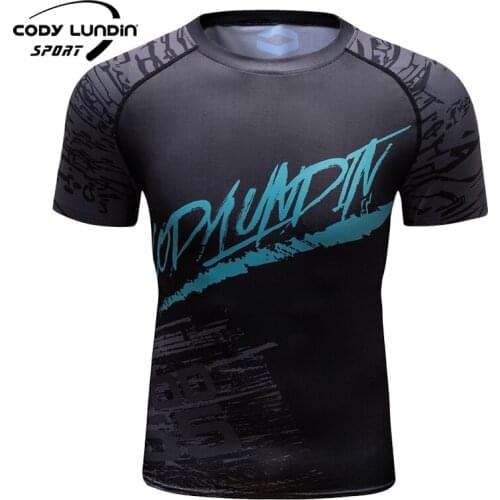 Cody Lundin 2021 New Design Full Digital Print T-shirt Sport Rashguard Jogging Tight