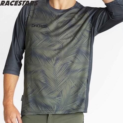 DHARCO Motocross Jersey Downhill Jersey MX Shirt Mountain BMX DH Maillot Ciclismo Hombre Quick Drying MTB Jersey Cycling Wear